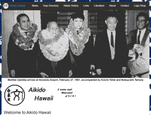 Tablet Screenshot of aikidohawaii.org